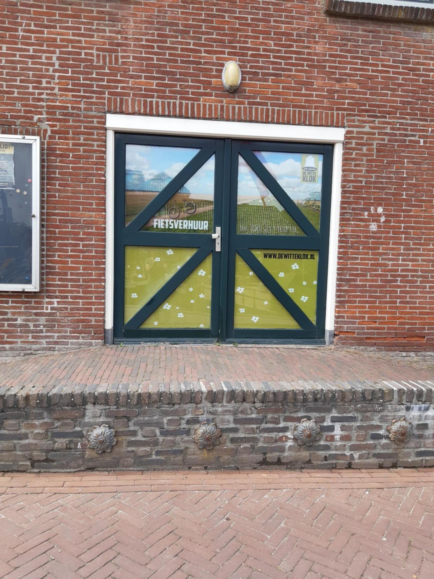 Logement 'De Witte Klok' Oude Bildtzijl Bagian luar foto
