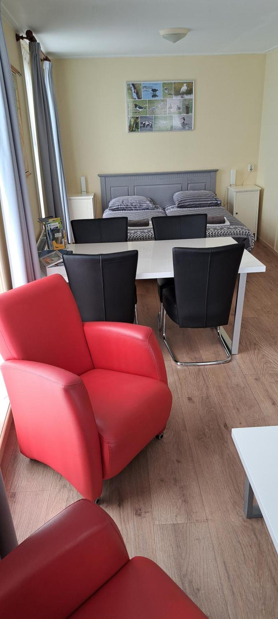 Logement 'De Witte Klok' Oude Bildtzijl Bagian luar foto
